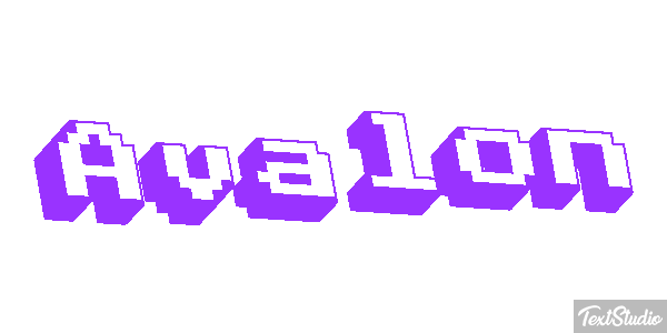 Avalon Effet de texte