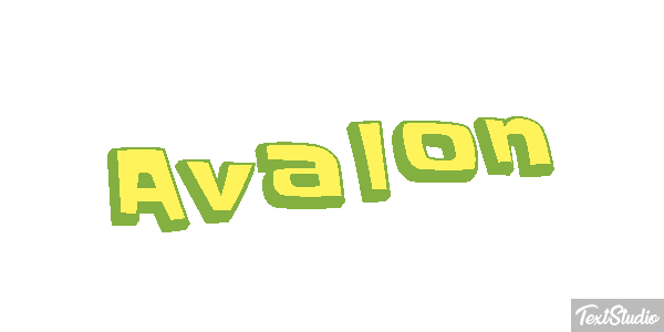 Avalon Effet de texte