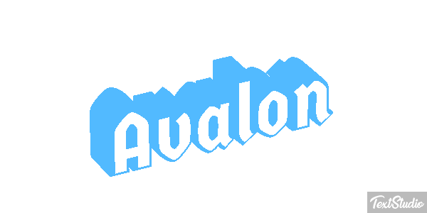 Avalon Effet de texte