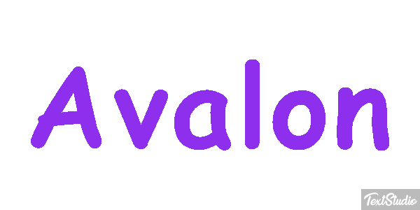 Avalon Effet de texte