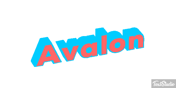 Avalon Effet de texte