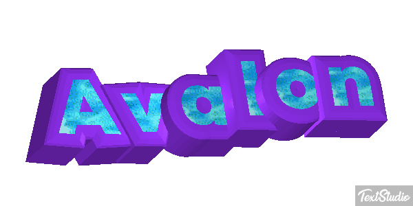 Avalon Effet de texte