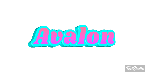 Avalon Effet de texte