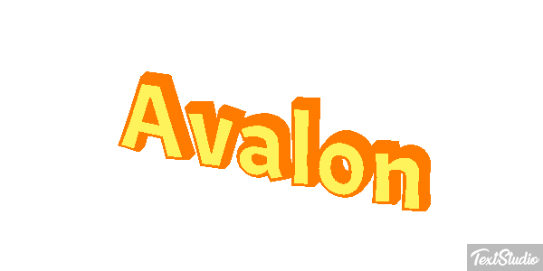 Avalon Effet de texte