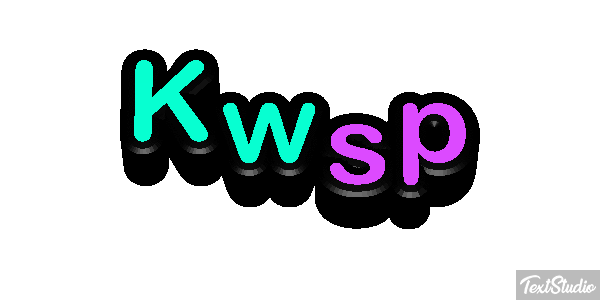 Kwsp Text effect