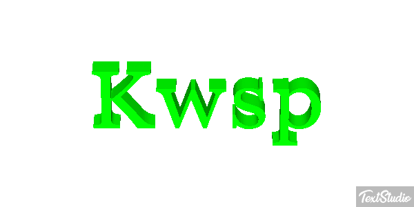 Kwsp Text effect