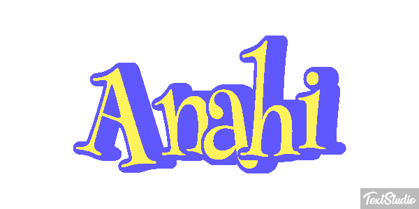 Anahi Text effect