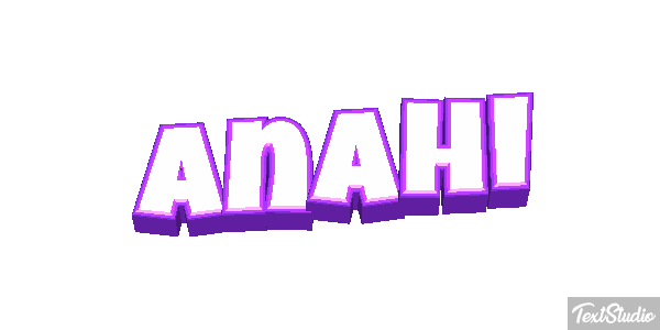 Anahi Text effect