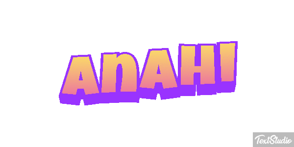 Anahi Text effect