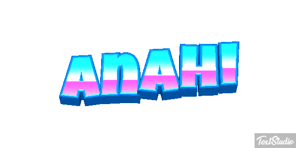Anahi Text effect