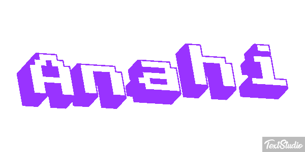 Anahi Text effect