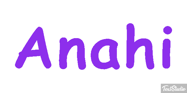 Anahi Text effect