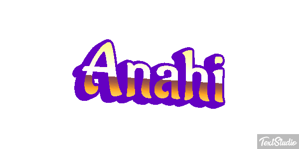Anahi Text effect