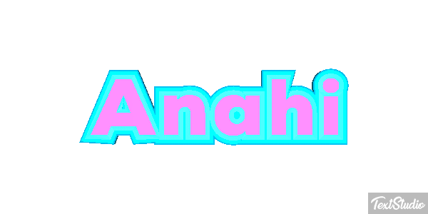 Anahi Text effect