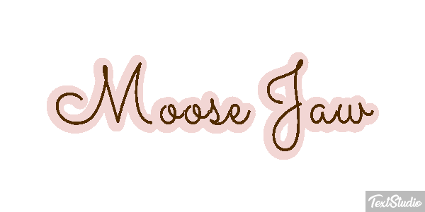 Moose Jaw Effetto testo