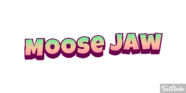 Moose Jaw Effetto testo