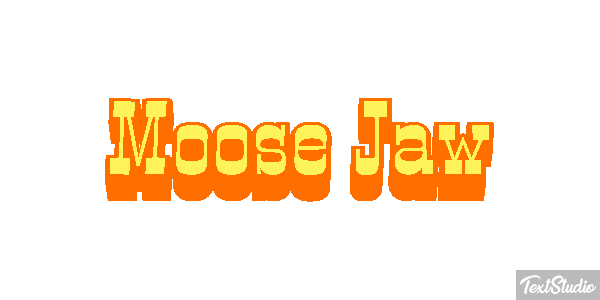 Moose Jaw Effetto testo
