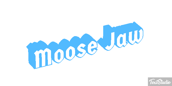 Moose Jaw Effetto testo
