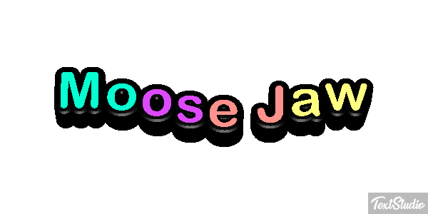 Moose Jaw Effetto testo