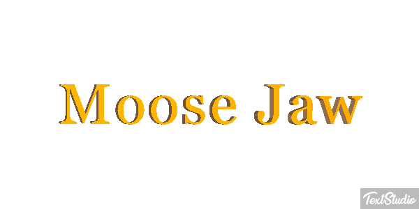 Moose Jaw Effetto testo