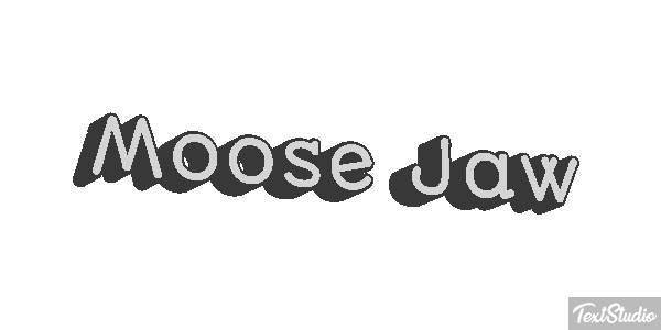 Moose Jaw Effetto testo
