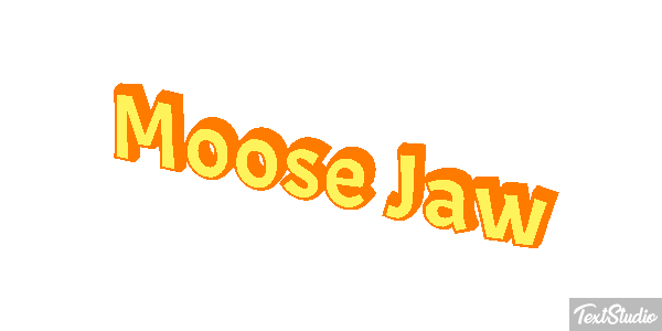 Moose Jaw Effetto testo