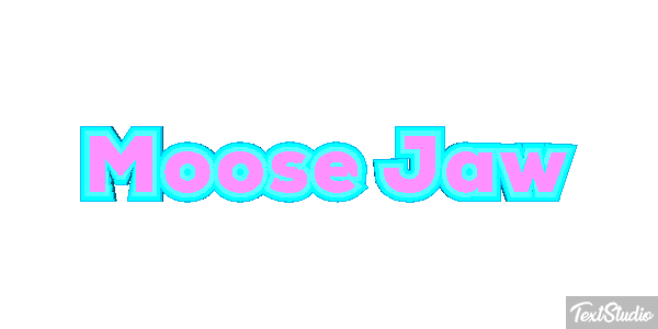 Moose Jaw Effetto testo