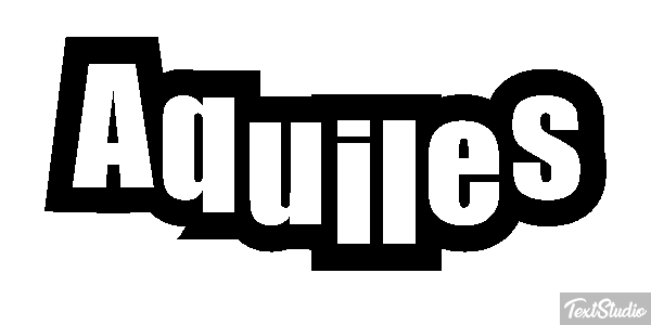 Aquiles Efecto de texto