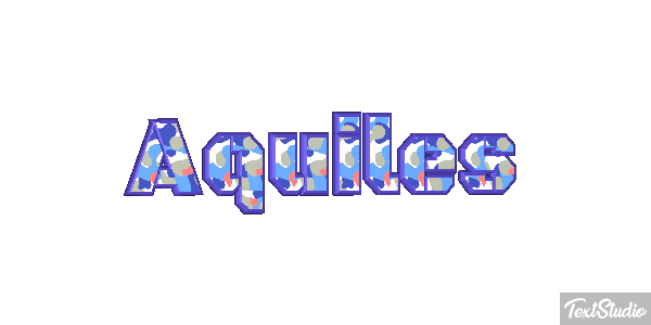 Aquiles Efecto de texto