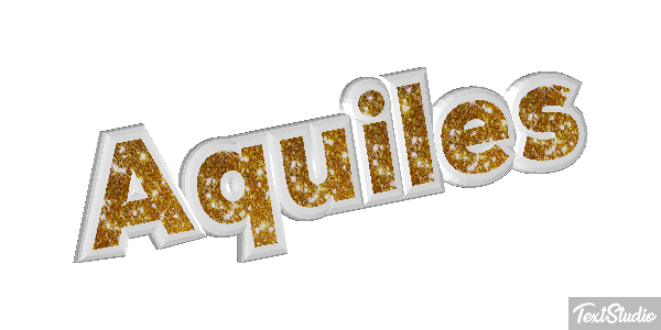 Aquiles Efecto de texto