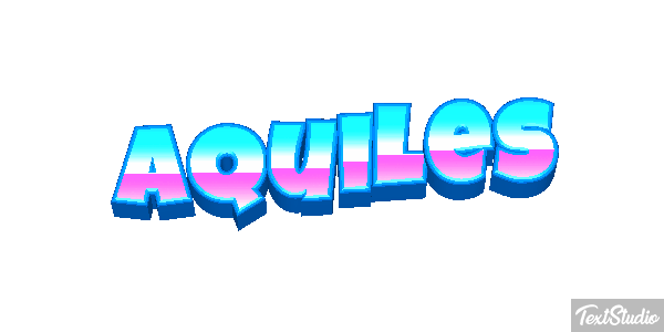 Aquiles Efecto de texto