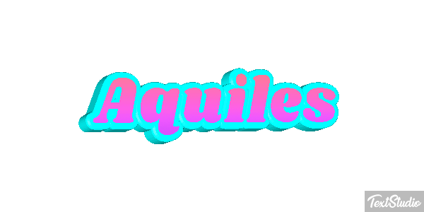 Aquiles Efecto de texto