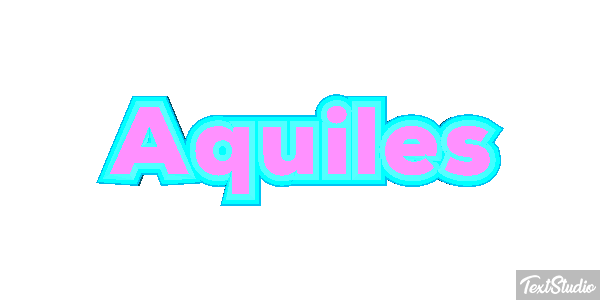 Aquiles Efecto de texto