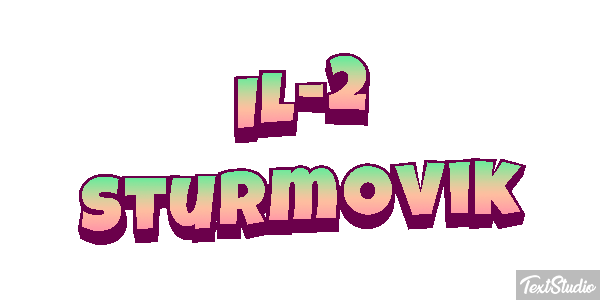 IL-2 Sturmovik Effet de texte