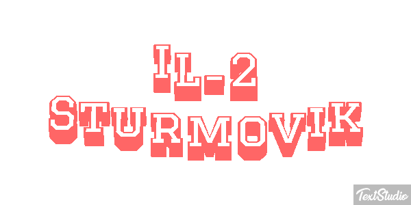 IL-2 Sturmovik Effet de texte