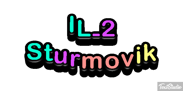 IL-2 Sturmovik Effet de texte