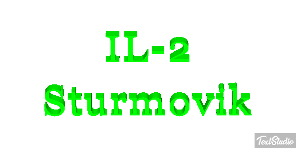 IL-2 Sturmovik Effet de texte
