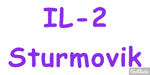 IL-2 Sturmovik Effet de texte