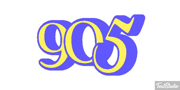 905 Текстовый эффект