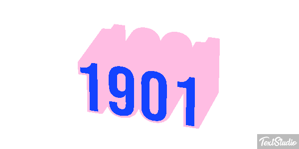 1901 Effetto testo