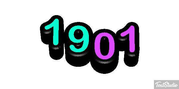 1901 Effetto testo