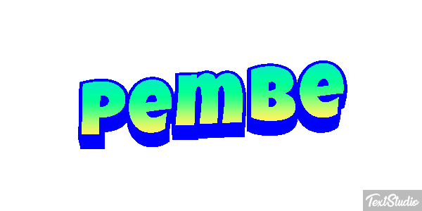 Pembe Efeito do texto
