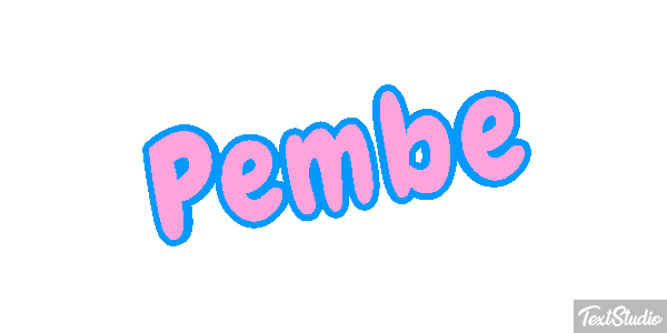 Pembe Efeito do texto