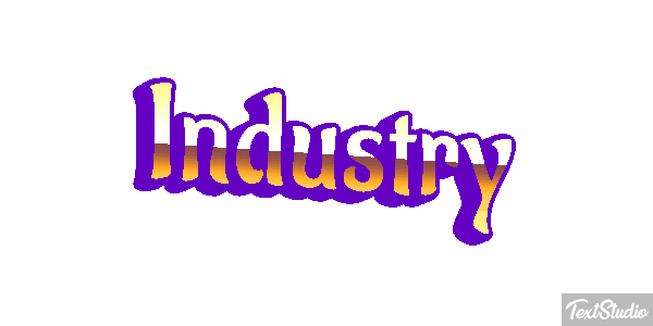 Industry Text effect