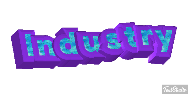 Industry Text effect