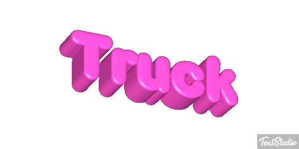 Truck Effetto testo