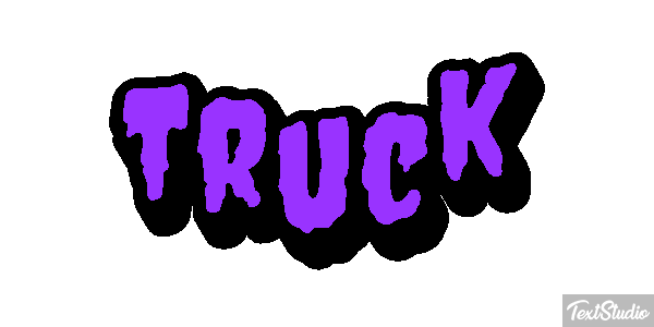Truck Effetto testo