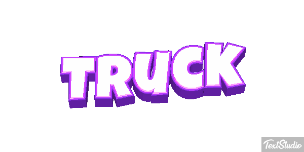Truck Effetto testo