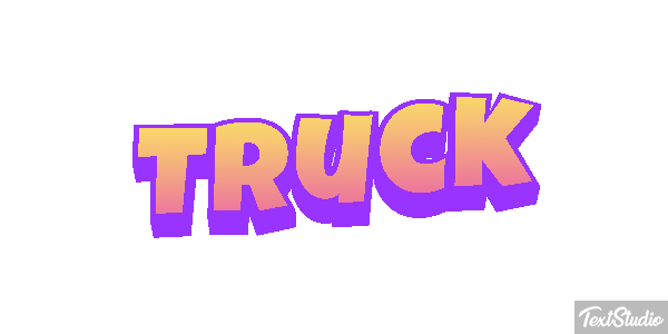 Truck Effetto testo