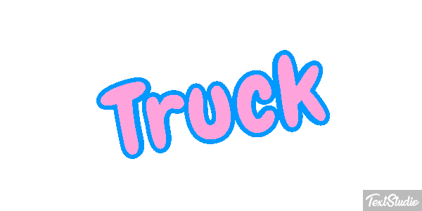 Truck Effetto testo